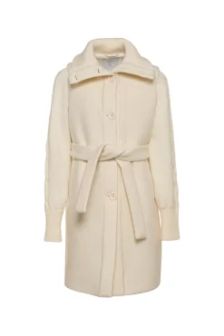 Coat With Belt Ai23^Eleventy Milano Cheap