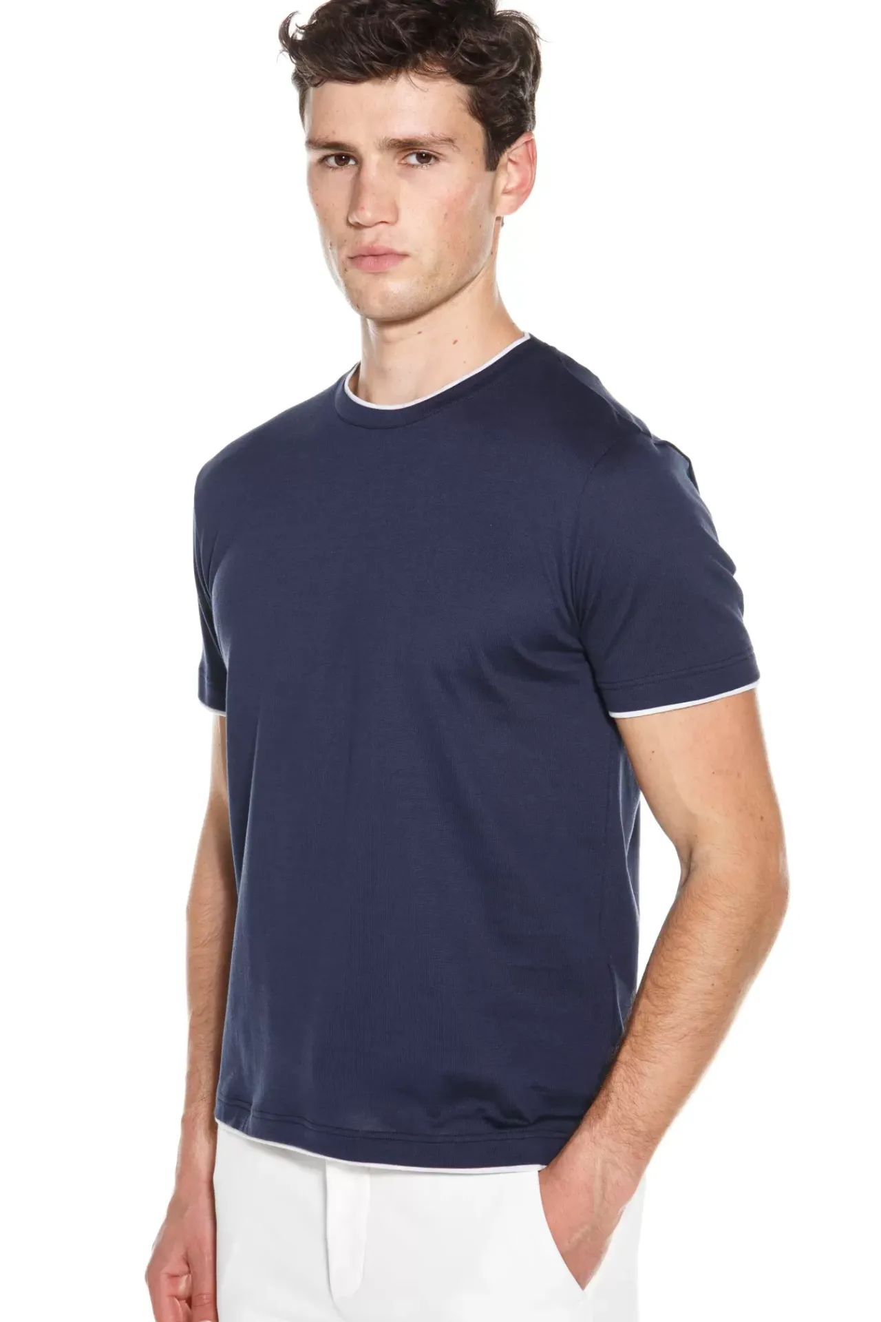 Crew Neck T-Shirt^Eleventy Milano Outlet