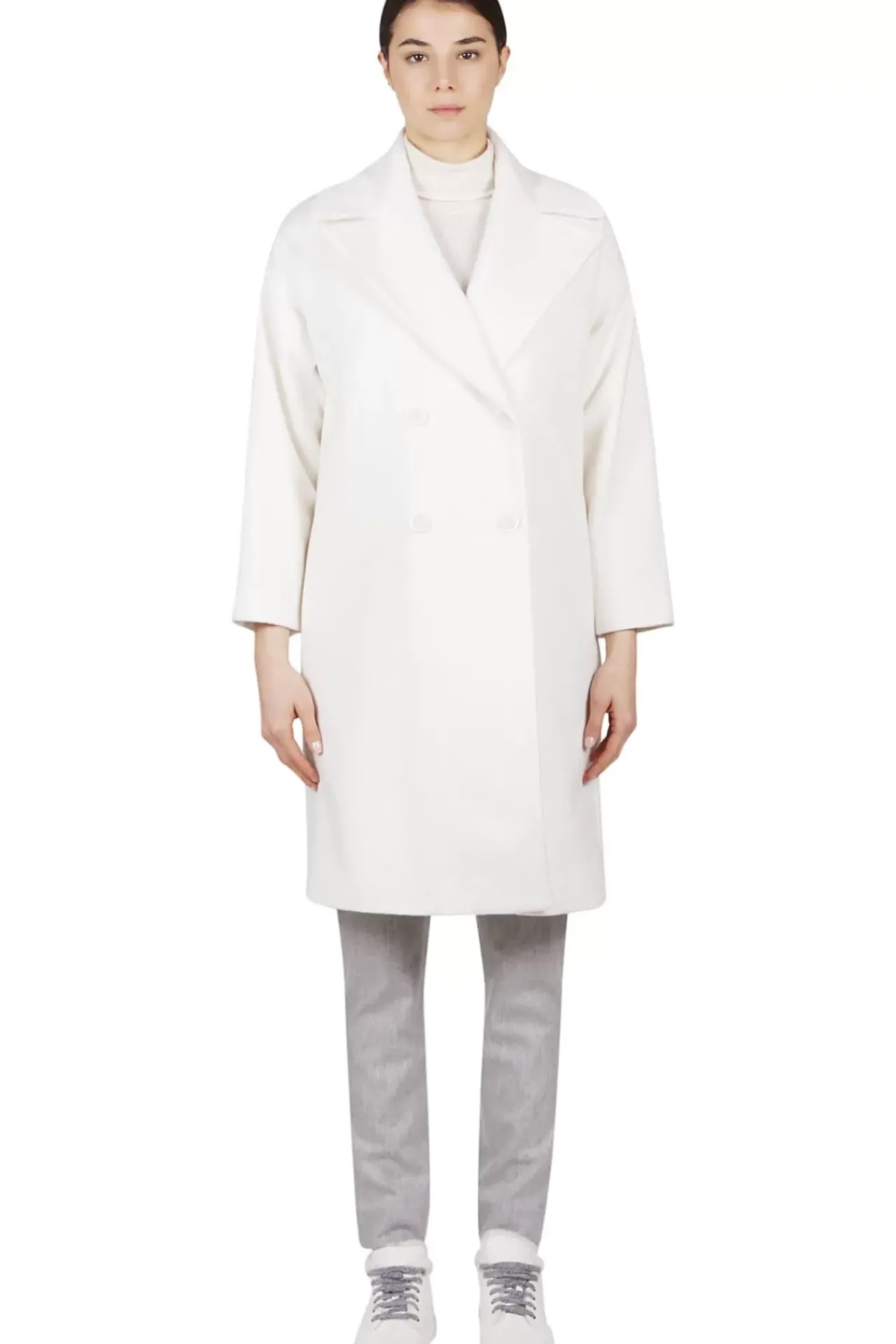 Double-Breasted Coat Fw23^Eleventy Milano Sale