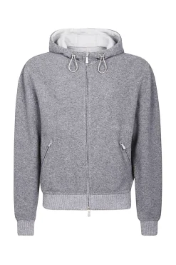 Fw23 Full Zip Bomber Jacket^Eleventy Milano Cheap