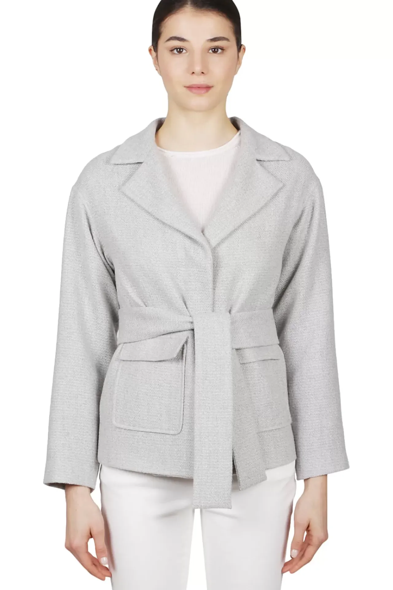 Fw23 Jacket With Belt^Eleventy Milano Cheap