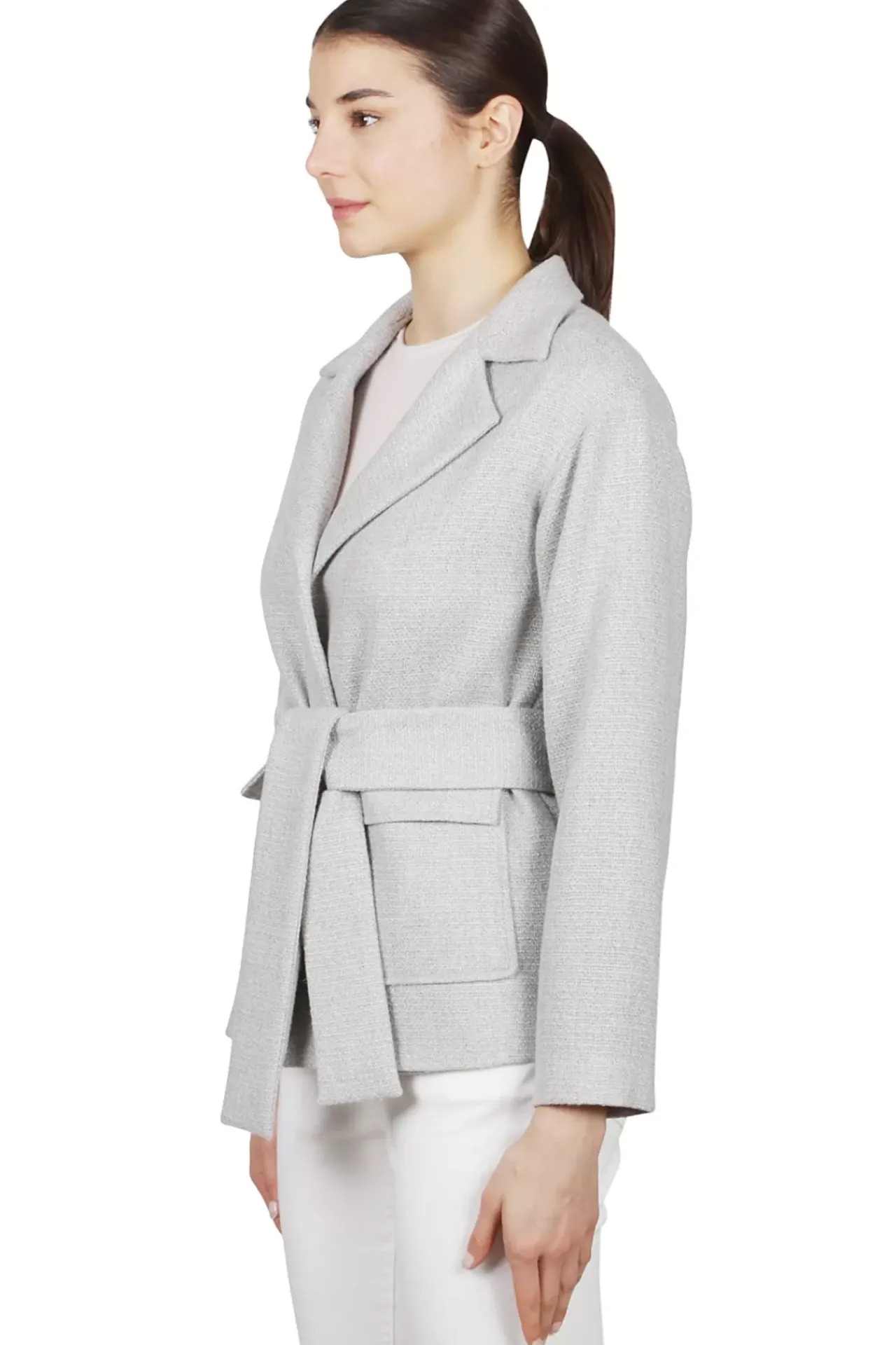 Fw23 Jacket With Belt^Eleventy Milano Cheap