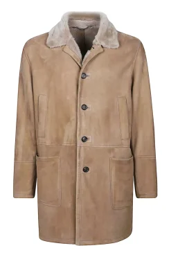 Fw23 Shearling Coat^Eleventy Milano Fashion