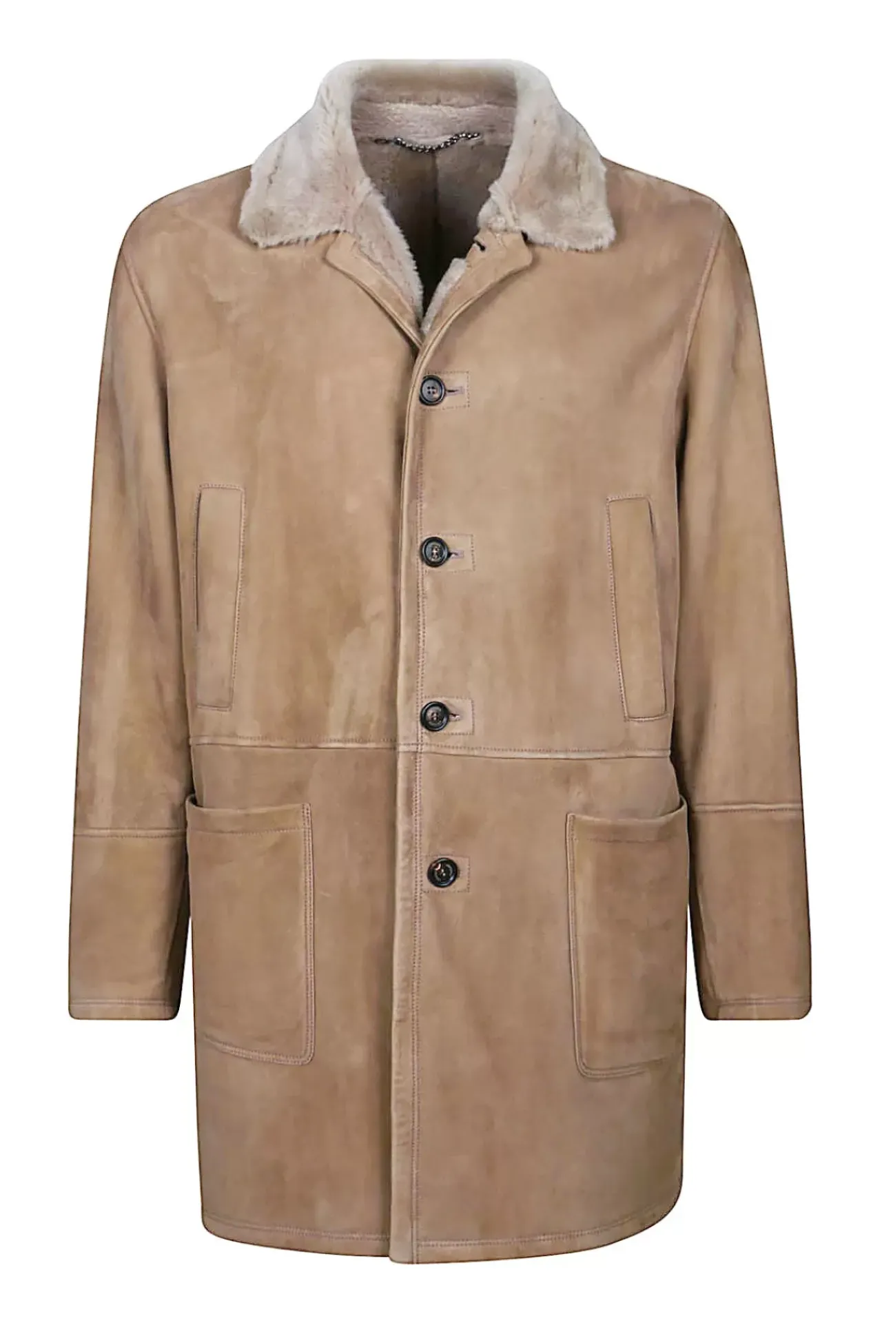 Fw23 Shearling Coat^Eleventy Milano Fashion