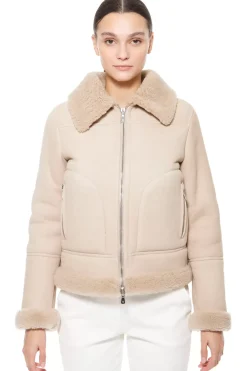 Fw23 Shearling Jacket^Eleventy Milano Store