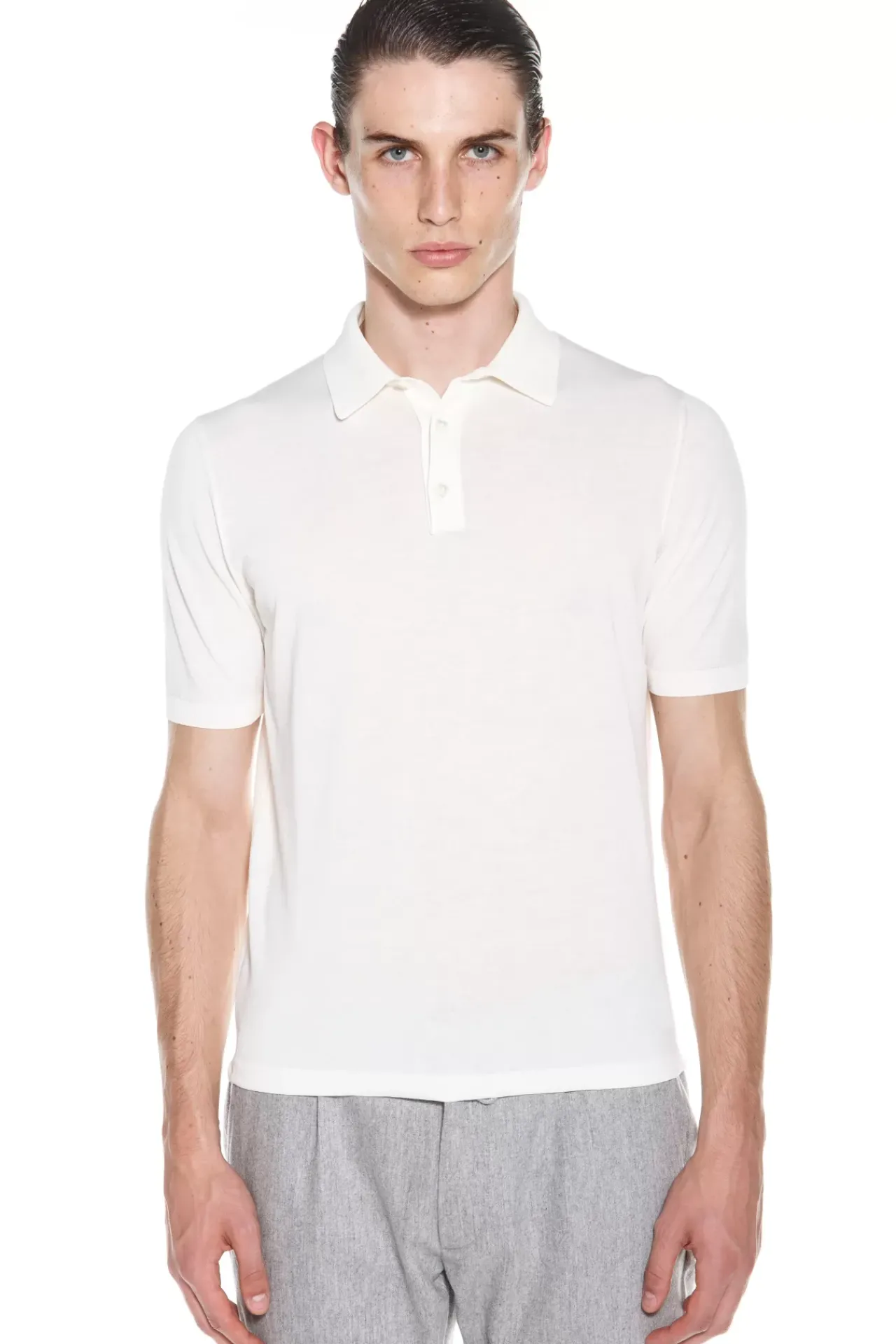 Knitted Polo^Eleventy Milano Store