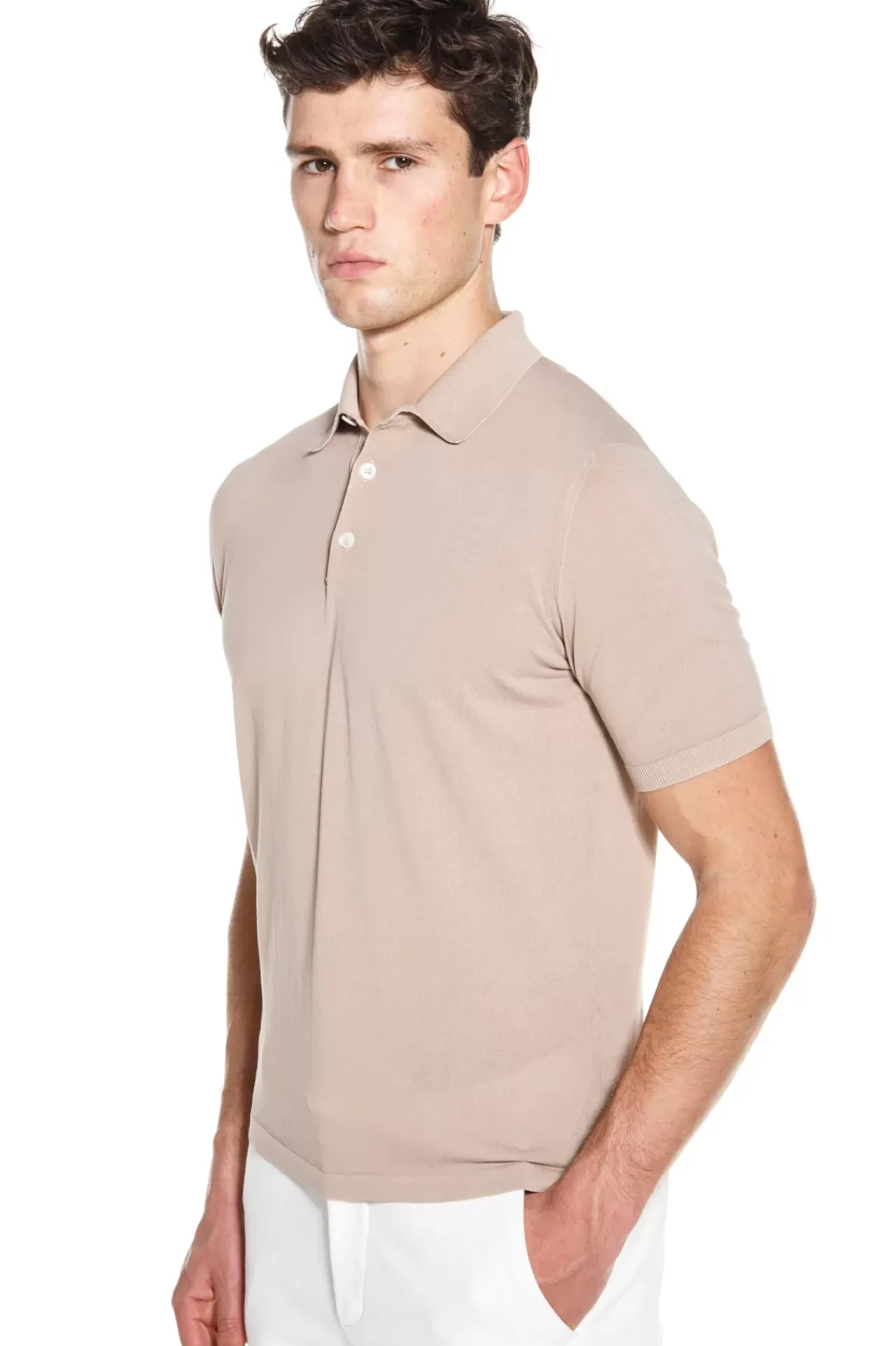 Knitted Polo^Eleventy Milano Store