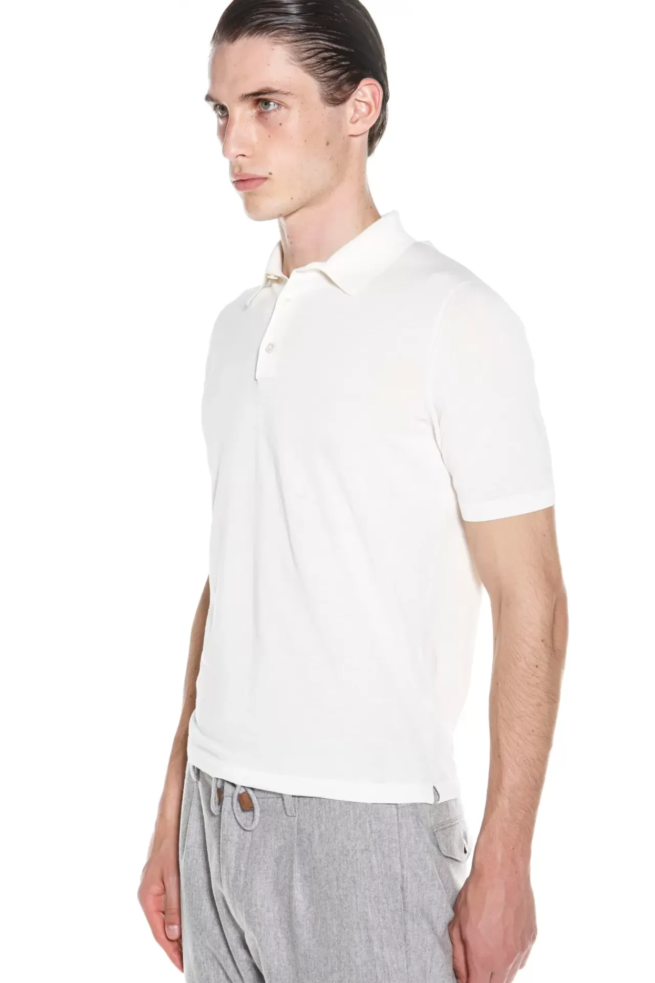 Knitted Polo^Eleventy Milano Store