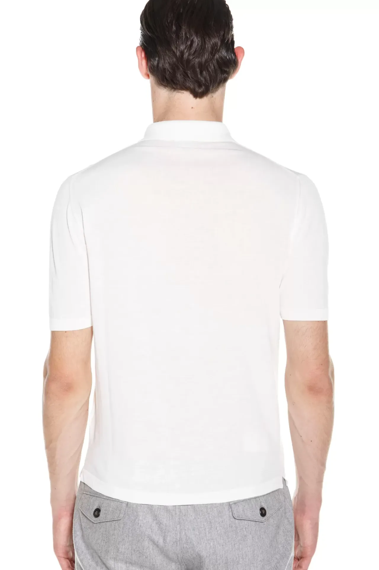 Knitted Polo^Eleventy Milano Store