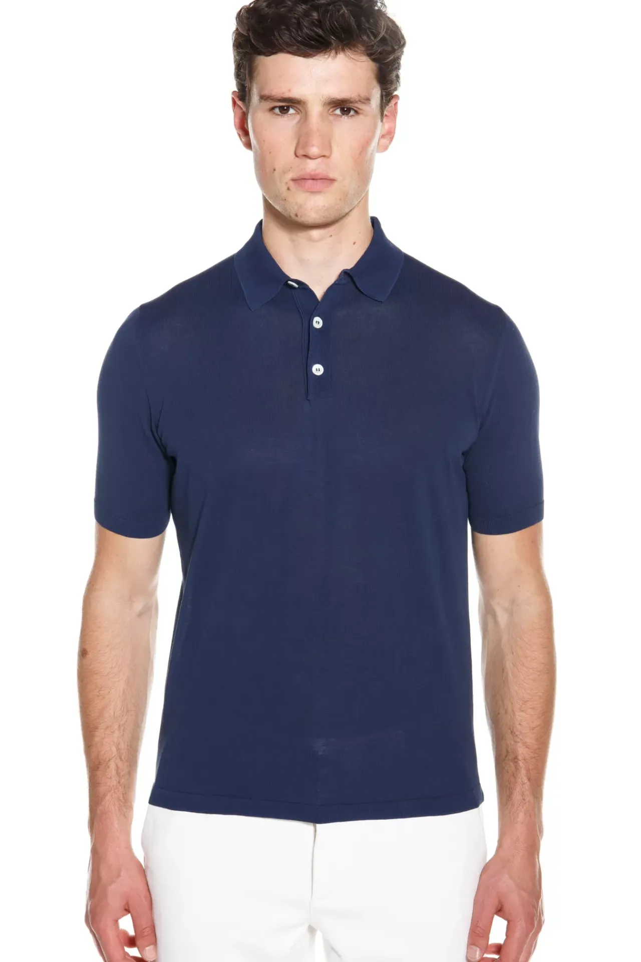 Knitted Polo^Eleventy Milano Store