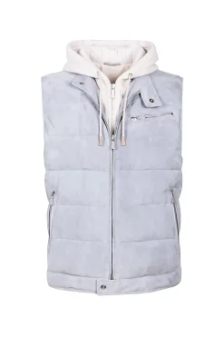 Leather Vest Fw23^Eleventy Milano Flash Sale