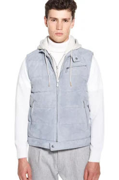 Leather Vest Fw23^Eleventy Milano Flash Sale