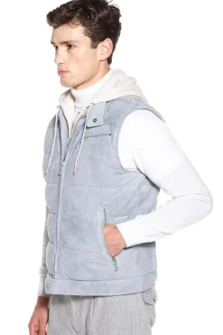 Leather Vest Fw23^Eleventy Milano Flash Sale