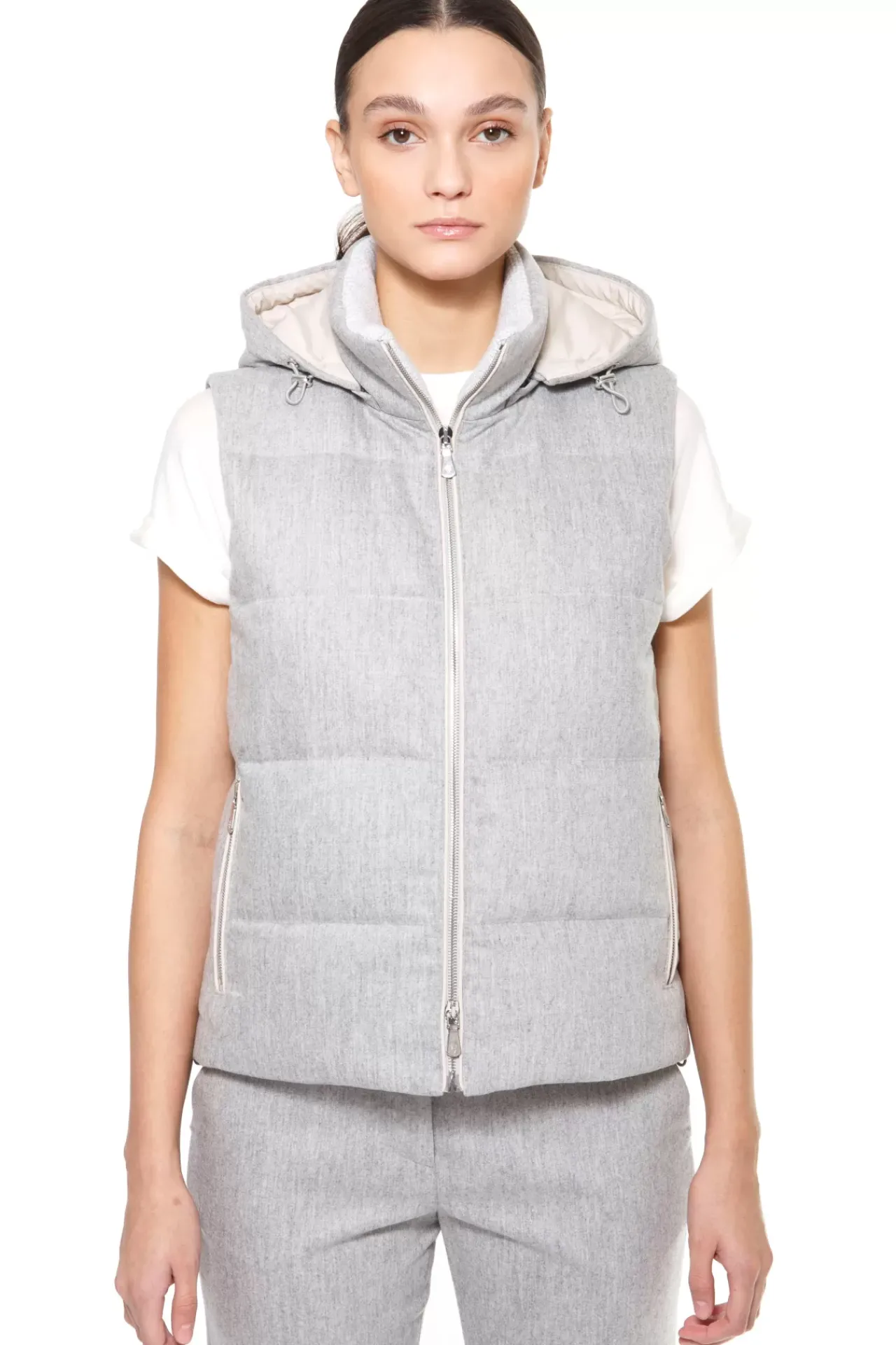 Padded Vest Fw23^Eleventy Milano Shop