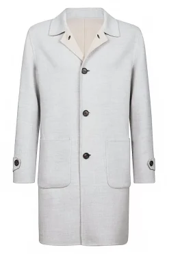 Reversible Single-Breasted Coat Fw23^Eleventy Milano Fashion