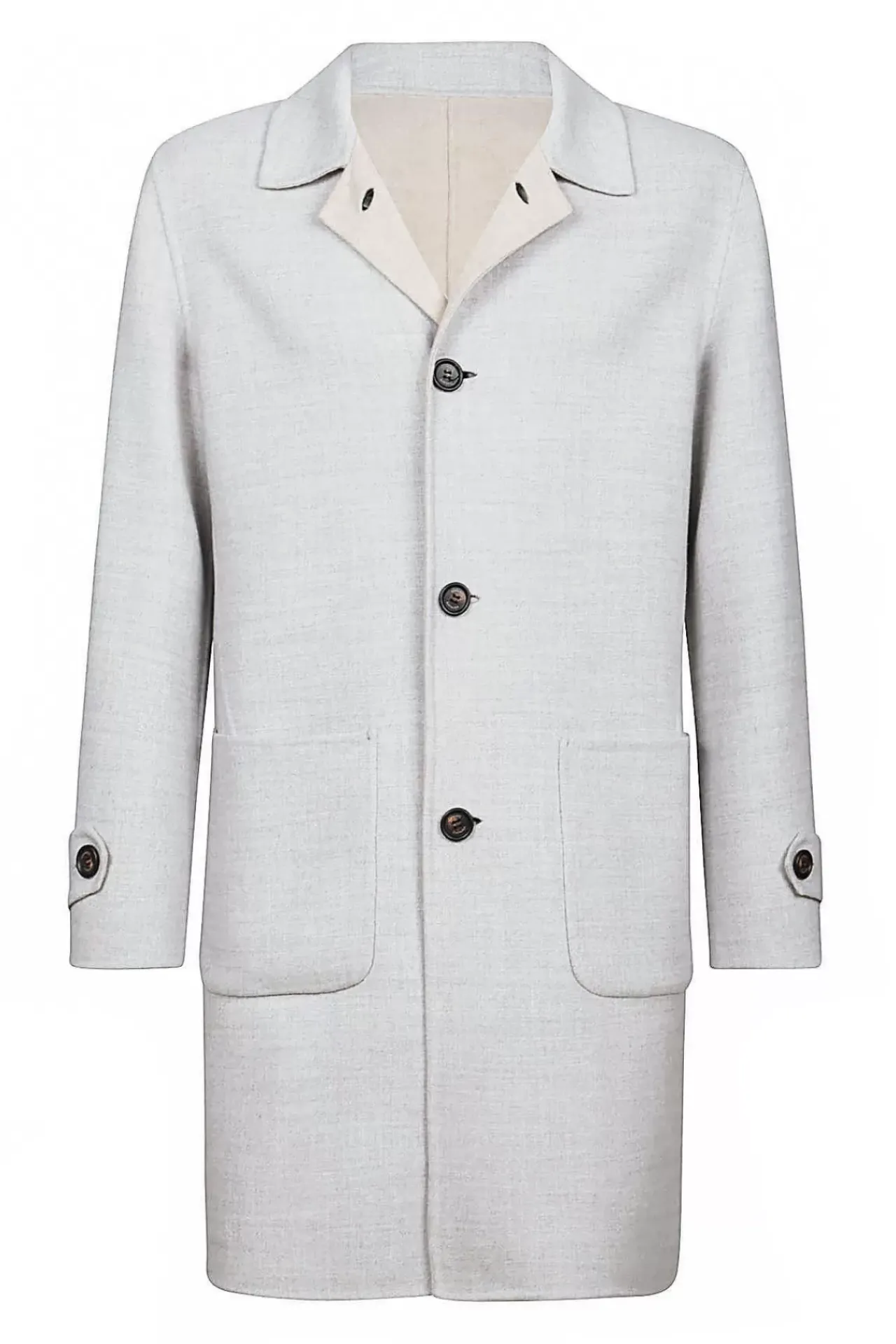 Reversible Single-Breasted Coat Fw23^Eleventy Milano Fashion