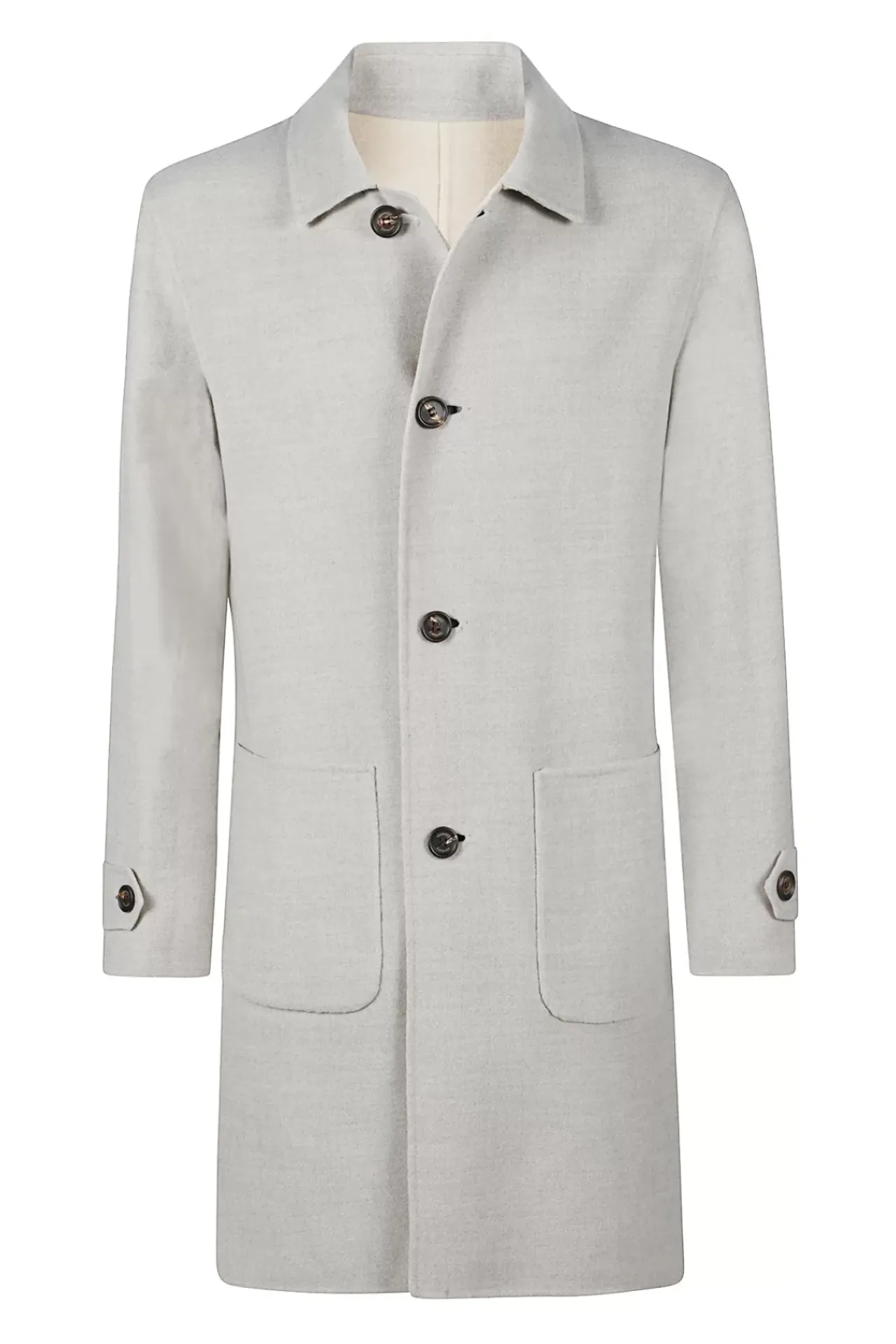 Reversible Single-Breasted Coat Fw23^Eleventy Milano Fashion