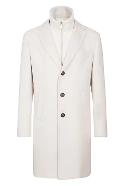 Single-Breasted Coat Fw23^Eleventy Milano Fashion