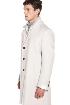 Single-Breasted Coat Fw23^Eleventy Milano Fashion