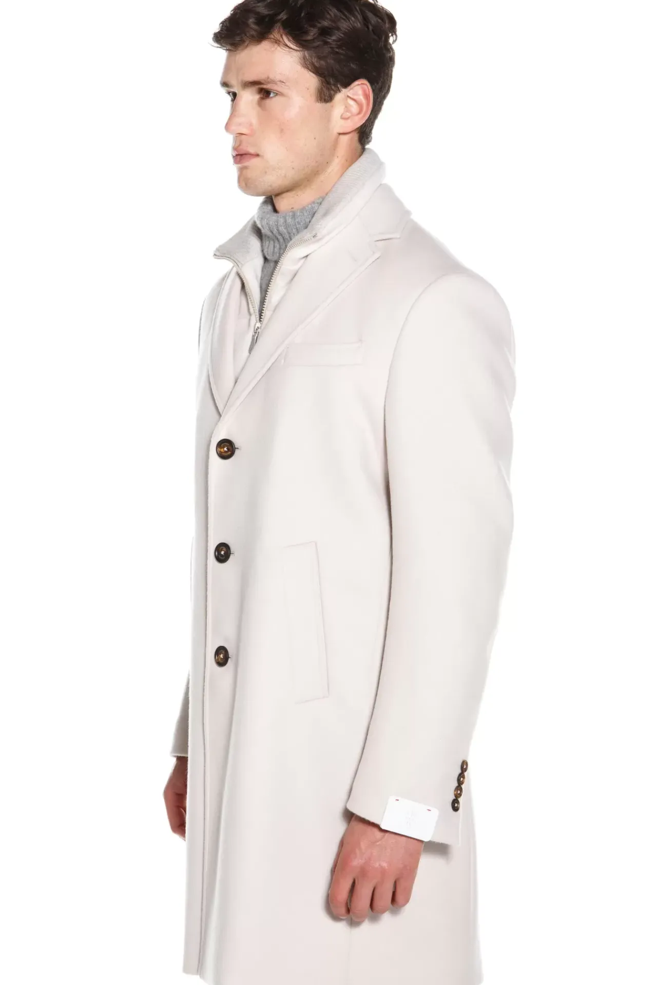 Single-Breasted Coat Fw23^Eleventy Milano Fashion