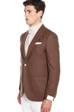 Single-Breasted Jacket Fw23^Eleventy Milano Best