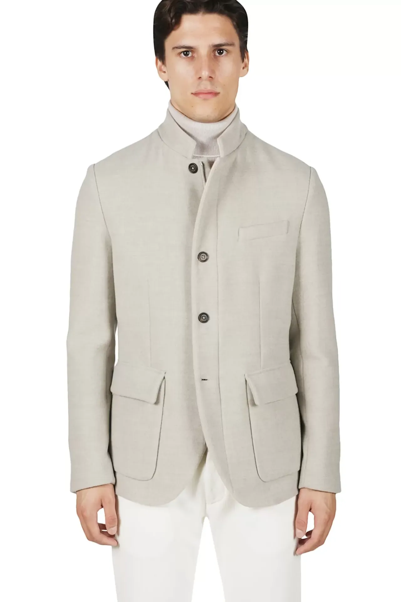 Stand Neck Jacket Fw23^Eleventy Milano Discount