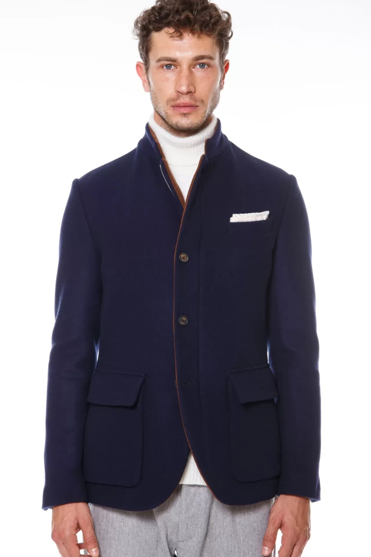 Stand Neck Jacket Fw23^Eleventy Milano Discount